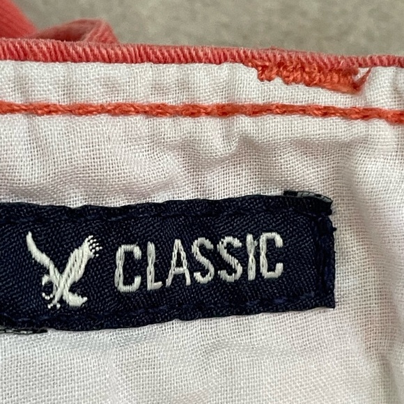 EUC American Eagle outfitters men’s shorts waist size 30” supersoft salmon color - Picture 4 of 7